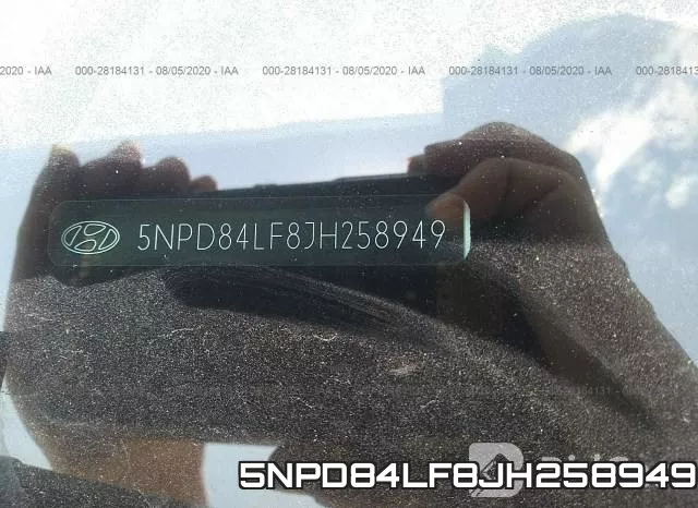 5NPD84LF8JH258949 фото 10