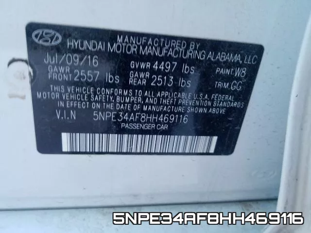 5NPE34AF8HH469116 фото 2