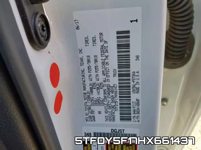 5TFDY5F17HX661437 фото 2