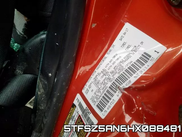 5TFSZ5AN6HX088481 фото 2