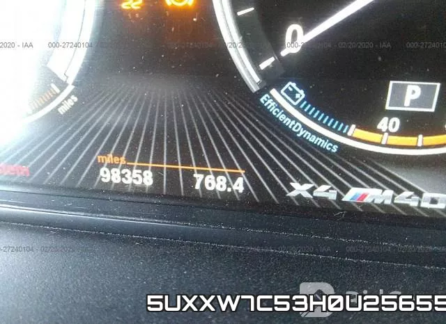 5UXXW7C53H0U25655 фото 8