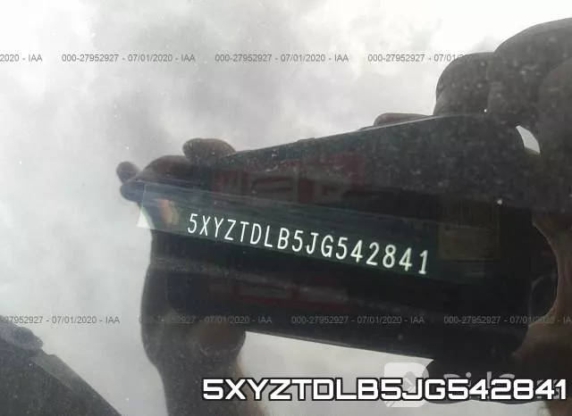 5XYZTDLB5JG542841 фото 10