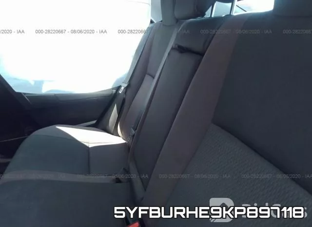 5YFBURHE9KP897118 фото 9