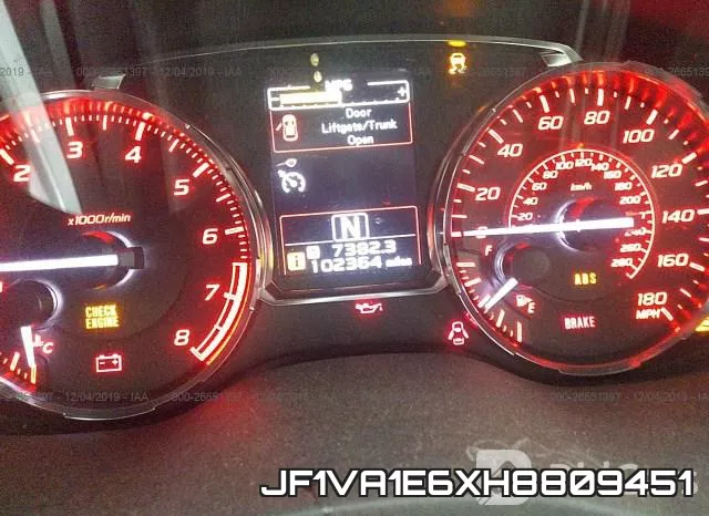 JF1VA1E6XH8809451 фото 8