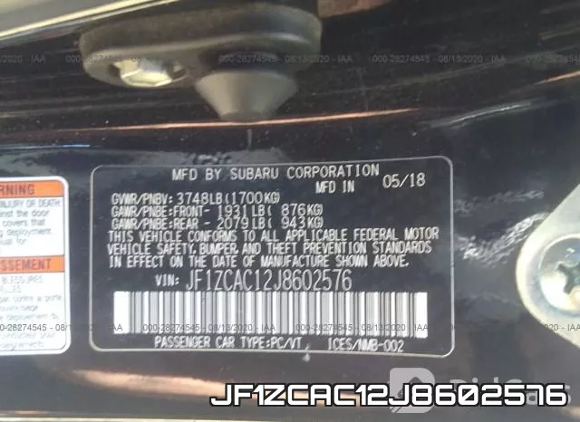 JF1ZCAC12J8602576 фото 10