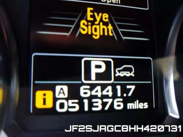 JF2SJAGC8HH420731 фото 9