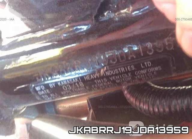 JKABRRJ19JDA13959 фото 2