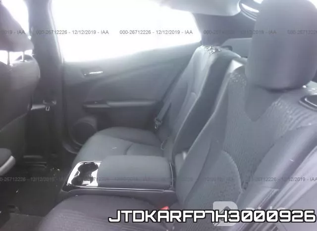 JTDKARFP7H3000926 фото 9
