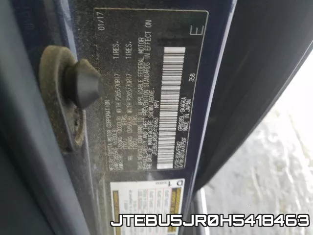 JTEBU5JR0H5418463 фото 2