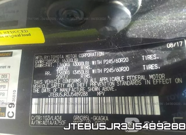 JTEBU5JR3J5489288 фото 10