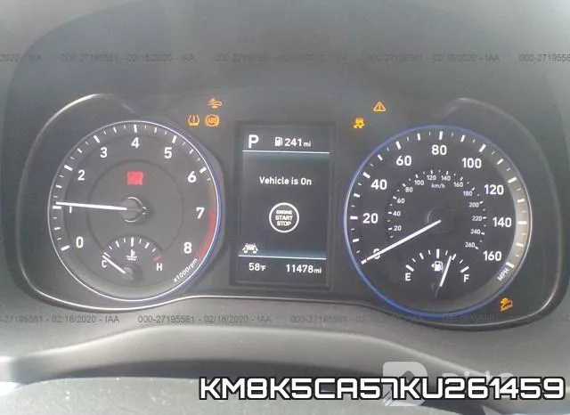 KM8K5CA57KU261459 фото 8