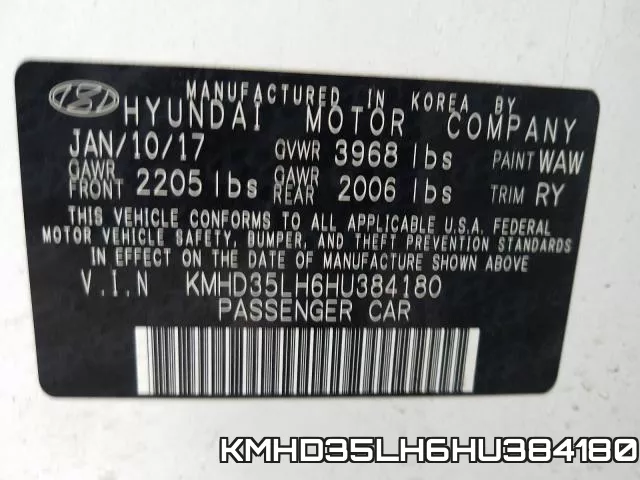 KMHD35LH6HU384180 фото 2