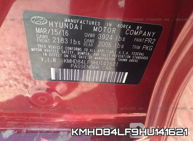KMHD84LF9HU141621 фото 10