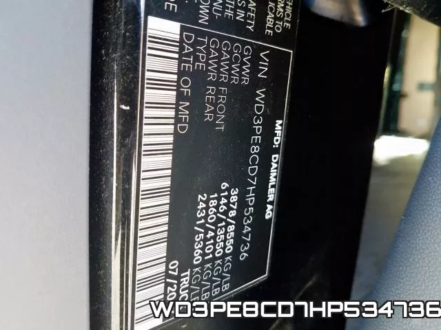 WD3PE8CD7HP534736 фото 2
