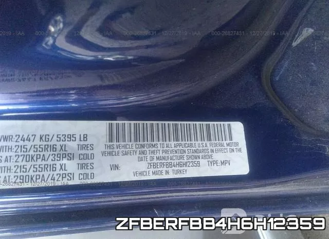 ZFBERFBB4H6H12359 фото 10