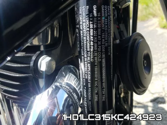1HD1LC315KC424923 фото 2