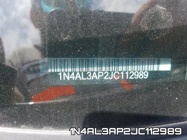 1N4AL3AP2JC112989 фото 2
