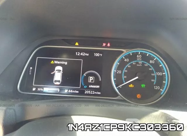 1N4AZ1CP9KC303360 фото 8