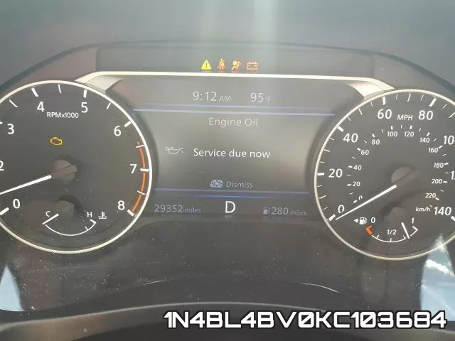 1N4BL4BV0KC103684 фото 9