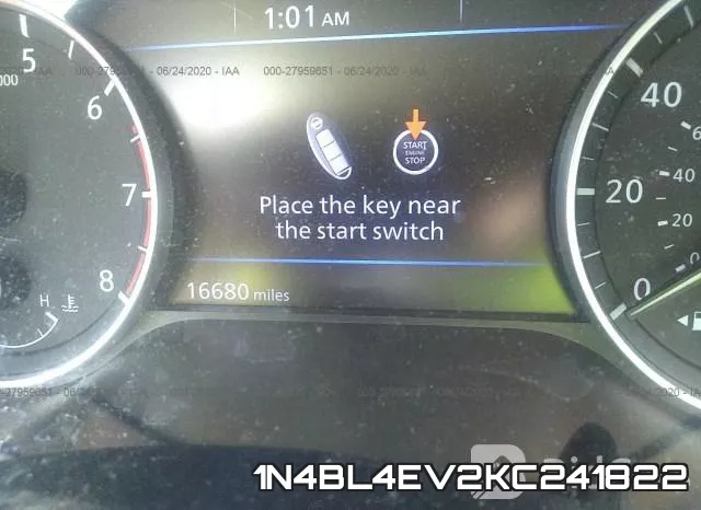 1N4BL4EV2KC241822 фото 7