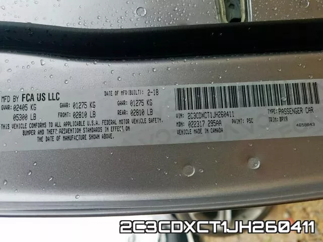 2C3CDXCT1JH260411 фото 2
