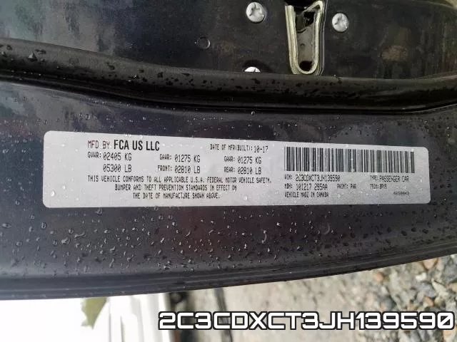 2C3CDXCT3JH139590 фото 2