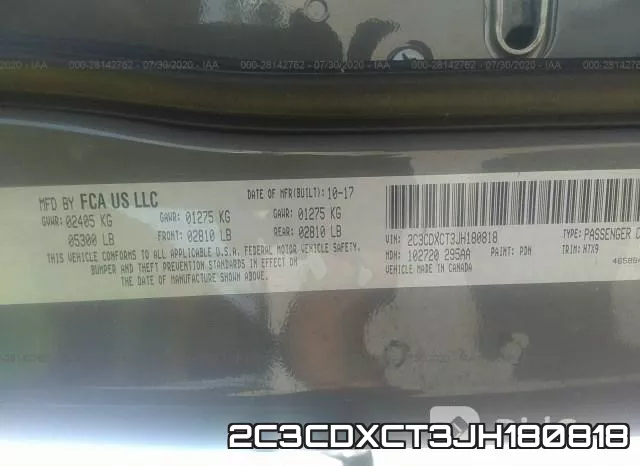 2C3CDXCT3JH180818 фото 10