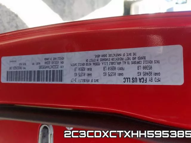 2C3CDXCTXHH595385 фото 2
