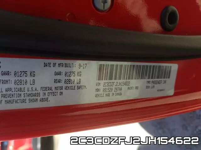2C3CDZFJ2JH154622 фото 2