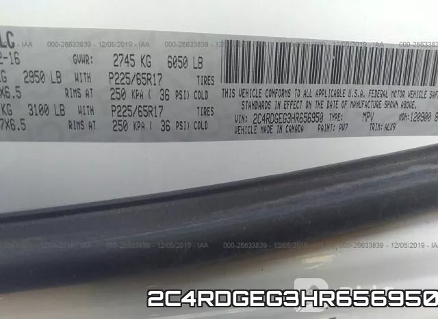 2C4RDGEG3HR656950 фото 10