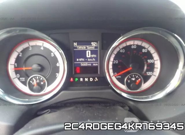 2C4RDGEG4KR769345 фото 8