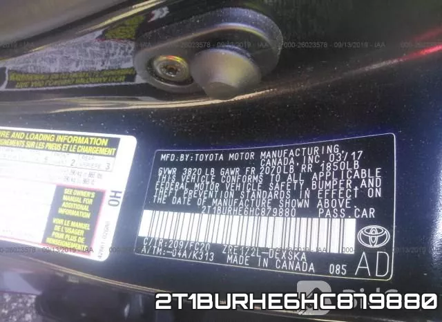 2T1BURHE6HC879880 фото 10