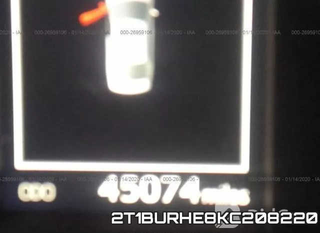 2T1BURHE8KC208220 фото 8