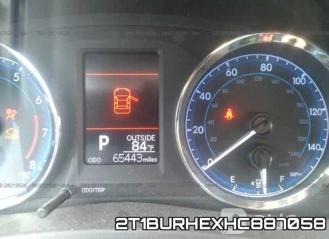 2T1BURHEXHC887058 фото 8