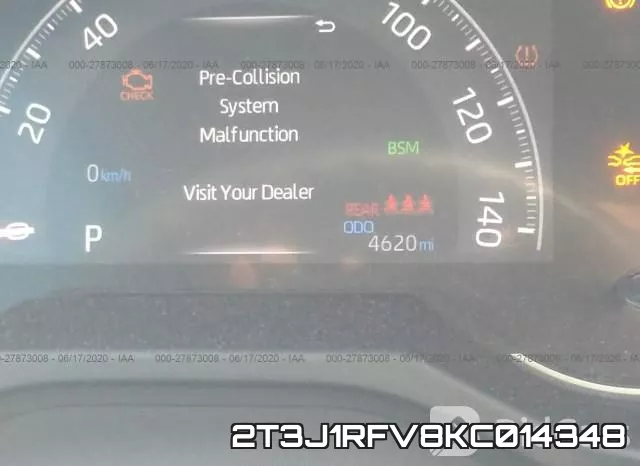 2T3J1RFV8KC014348 фото 8