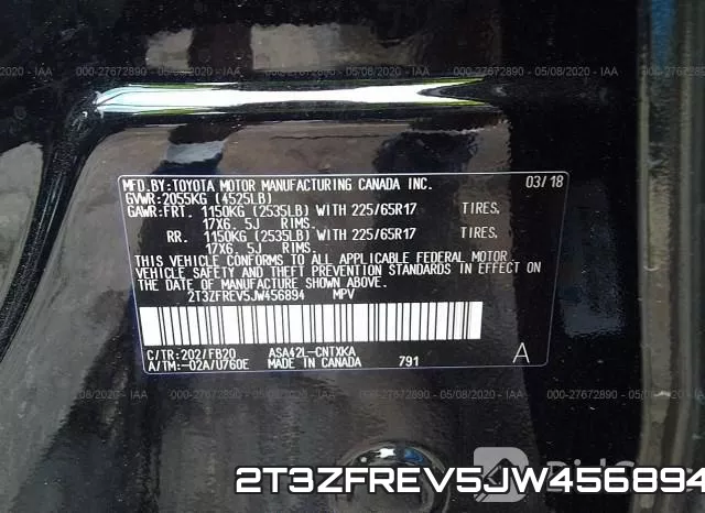 2T3ZFREV5JW456894 фото 10