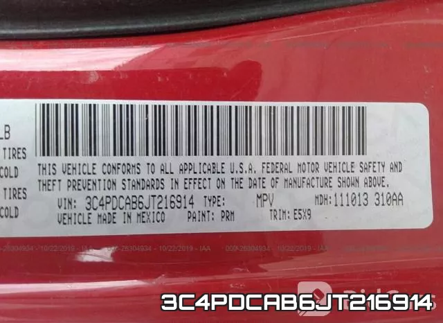 3C4PDCAB6JT216914 фото 10