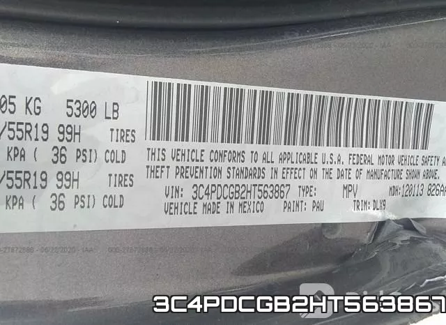 3C4PDCGB2HT563867 фото 10