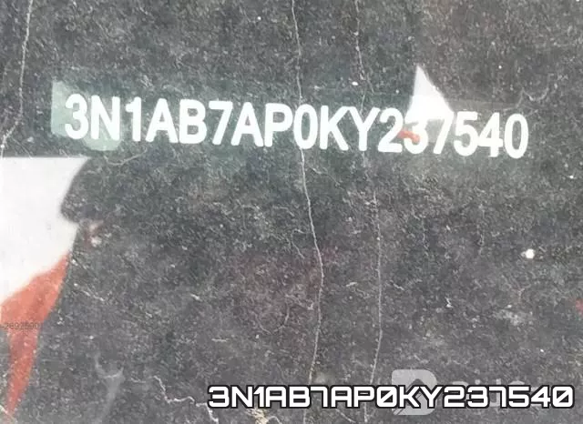 3N1AB7AP0KY237540 фото 10