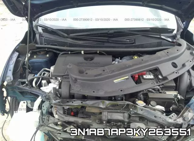 3N1AB7AP3KY263551 фото 2