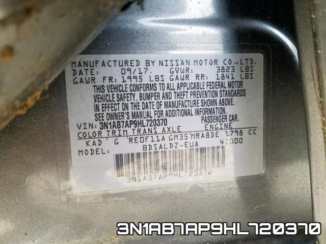 3N1AB7AP9HL720370 фото 2