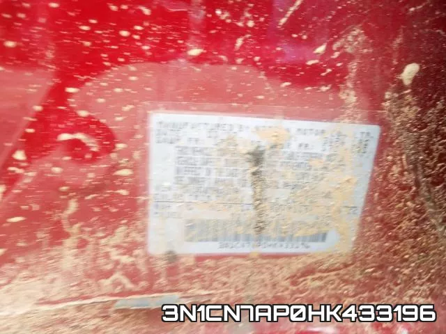 3N1CN7AP0HK433196 фото 2