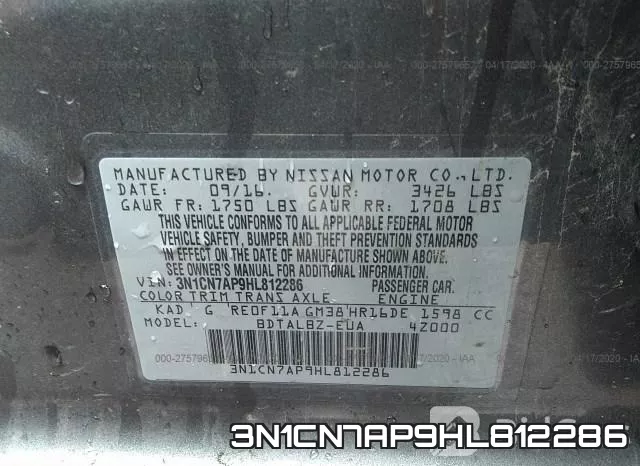 3N1CN7AP9HL812286 фото 10