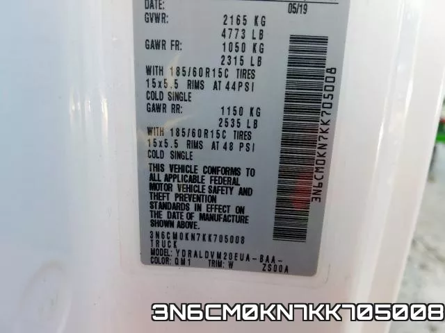 3N6CM0KN7KK705008 фото 2