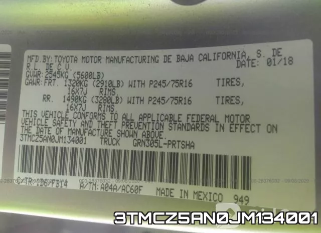3TMCZ5AN0JM134001 фото 10