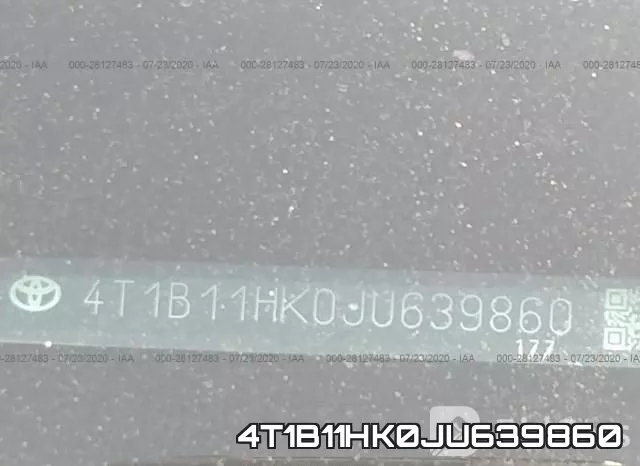 4T1B11HK0JU639860 фото 10