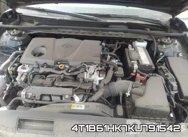 4T1B61HK7KU791542 фото 2