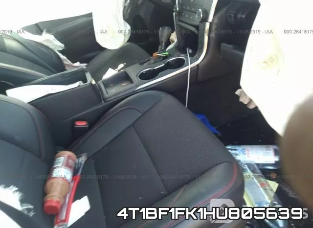 4T1BF1FK1HU805639 фото 6