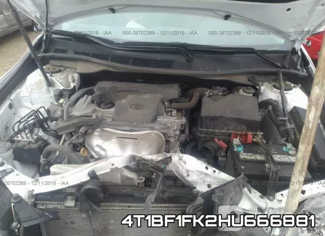 4T1BF1FK2HU666881 фото 2