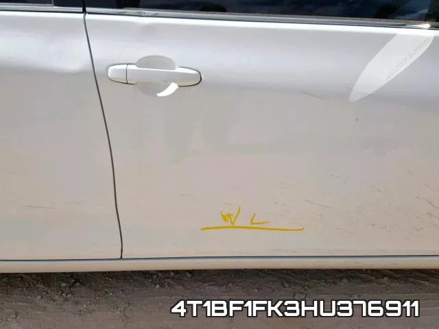 4T1BF1FK3HU376911 фото 10